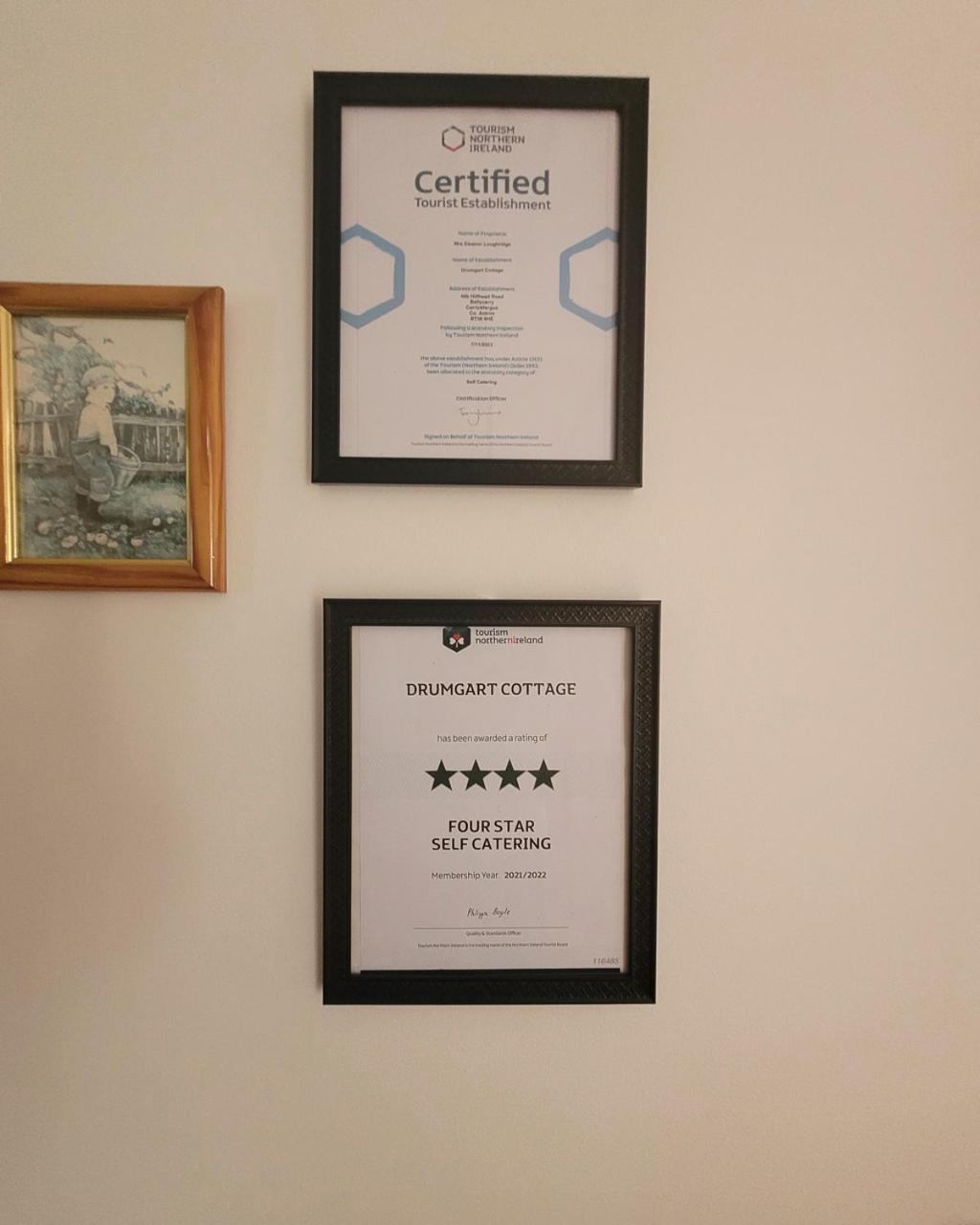 Drumgart Self Catering Cottage Carrickfergus Zewnętrze zdjęcie